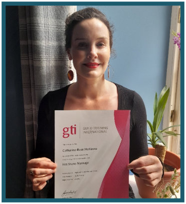 Catherine Rose Hot Stones Massage Therapy Certificate